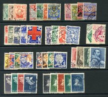 1924-48 Range Of 11 Complete FU Sets, Mainly Child Welfare Fund Also 1952 Riebeeck Set On Airmail Cover To Pretoria. (43 - Other & Unclassified
