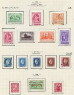 1862-1966 M & U Collection Neatly Written Up On Leaves Incl. 1882 QV Profile Heads To 6d FU, 1920 Victory Set M, Ano - Sonstige & Ohne Zuordnung