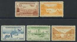 1935 Air Set, Fine M (60c Pulled Perf At Top), SG.230/4. (5) Cat. £160. - Sonstige & Ohne Zuordnung