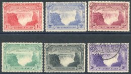 1905 Victoria Falls Set, 1d To 2/6d M, 5s VFU (odd Perf Fault), SG.94/9. (5) Cat. £285. - Sonstige & Ohne Zuordnung