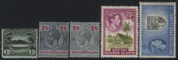 1908-95 M Or UM Collection Housed In Clear Mounts In KA/BE Album Incl. 1908 Set To 1s, 1913 Set Of Four, 1914-23 Vals To - Sonstige & Ohne Zuordnung