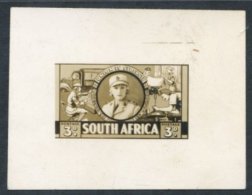 1942-44 War Effort 3d, Stamp Size Sepia Photographic Essay; Fine. - Autres & Non Classés