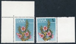 1973 Succulents 1c With Black (face Vals Etc) Omitted, Corner Marginal UM, SG.241a. (1) Cat. £250 - Sonstige & Ohne Zuordnung