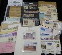 20thC Accumulation Of Covers, Cards Etc. Incl. 1950's Illustrated Stationery Cards, A Variety Of Frankings On Covers, 19 - Sonstige & Ohne Zuordnung