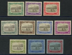 1923 Tercentenary Set To 2/6d M, (½d & 3d - Some Toning), SG.48/57. (10) Cat. £149 - Other & Unclassified