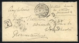 1896 (2 Apr) Envelope From Captain Stanton To His Mother In Gloucestershire, Showing Bi-lingual 'WADI HALFA' C.d.s, Boxe - Sonstige & Ohne Zuordnung