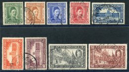 1935 Gordon Set (complete), Superb U, SG.59/67. (9) Cat. £200 - Sonstige & Ohne Zuordnung