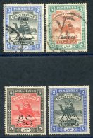 OFFICIALS (ARMY) 1906-11 2p, 5p Star & Crescent, Good U, SG.A11 & A12, 1913-22 Perf. A.S 5m, 2p Black & Blue - Sonstige & Ohne Zuordnung