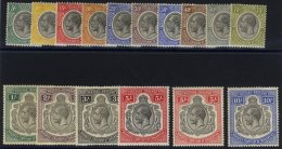 1927-31 MSCA KGV Heads Defin Set To 10s, M (incl. Both 5s), 2s Value Is Thinned, SG.93/106. (16) Cat. £300 - Autres & Non Classés