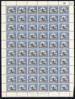1917-35 UM Stock Of Complete Sheets Or Large Multiples Comprising 1917 1d Red War Tax Half Sheet Of 60, SG.176, 1917 &fr - Other & Unclassified