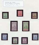 TRINIDAD 1898 2d Landing Of Columbus, 1904-07 Britannias MCCA ½d To 1s M Incl. 6d (2), 1s (3), From SG.133/143. T - Other & Unclassified
