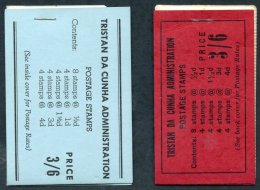 1957 3/6d Stamp Booklets (2) SG.SB1 & 1958 SG.SB2, Scarce. - Sonstige & Ohne Zuordnung