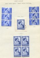 1936-1967 Collection Of M & U Housed In A Spring Back Album Incl. 1937 Set Sideways & Inverted Wmk FU, 1939 10s - Other & Unclassified