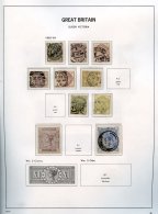 COLLECTION 1841-1989 M & U In A Davo Printed Album Incl. General Range Of QV Surface Printed Issues With Vals To 10s - Other & Unclassified