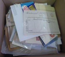 Pre-stamp To QEII Mixed Accumulation Of 400+ Items Incl. Postal Stationery, Registered, Instructional, Some Ephemera Etc - Otros & Sin Clasificación