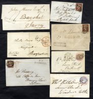 TWICKENHAM DISTRICT POSTMARKS Collection Neatly Displayed On Leaves With Range Of 19 Covers Or Postcards QV-KEVIII Incl. - Altri & Non Classificati