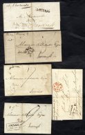 1759-1854 Loose Leaf Folder 'Littera Caledonia' Being Items Of Scottish Postal History From The Highlands, The Lowlands - Other & Unclassified