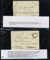 1804-1944 Album Of Miscellaneous Covers (mainly Scottish) Incl. 1804 Cover From Mr MacDonald Of Borrodale Sent To Robert - Other & Unclassified