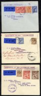 1925 March 2nd Acceptance For South African Air Force First Experimental Flight Cape Town - Durban, Franked KGV 2&frac12 - Sonstige & Ohne Zuordnung