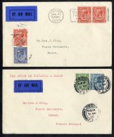 1926 March 31st First Acceptance For French Toulouse - Dakar Service Cover From London - Dakar, Franked ½d + 10d - Other & Unclassified