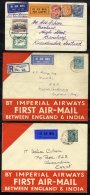 1929 March 29th Imperial Airways First Flight Cover London - Alexandria, Another Official Cover For London - Baghdad, Re - Other & Unclassified