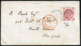 USA 1870-75 3d Rate Covers With 3d Rose Single Frankings (1865 & 1873 Issues), Good Range Of Shades & Cancellati - Sonstige & Ohne Zuordnung