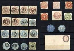 ADVERTISING RINGS Selection Of 47 From Various Companies (9x Unused) Incl. J. F. Pawson (cut Square) + Parkins & Got - Other & Unclassified
