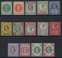 1887 Jubilee Set UM, SG.197/214. (14) - Other & Unclassified