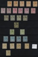 1912-24 UM Collection Of KGV Royal Cypher & Block Cypher Definitives Comprising Single Stamps, Control Singles/singl - Other & Unclassified