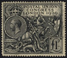1929 £1 PUC, VFU, SG.438. (1) - Other & Unclassified