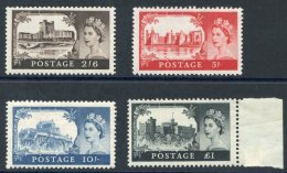 1959 2nd DLR Castle Set UM, SG.595/8. (4) - Other & Unclassified