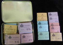 1955-68 Wilding Booklets Accumulation Of All Different, 4/6d X 30, 5s X 24, 6s X 9, 10s X 9, Generally Fine & Useful - Other & Unclassified