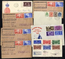 1929-70's Range Of Early Plain FDC's To Later Illustrated, Better Incl. 1929 PUC Low Values, 1935 Silver Jubilee Reg Cov - Other & Unclassified