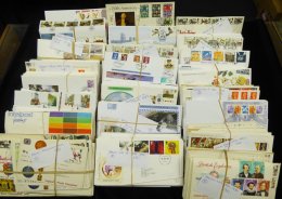 1970's-2010 Collection Of Covers, Either First Days Or Special Event, All Neat With Typed Addresses Or Labels. (1172) - Other & Unclassified