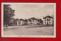 1 Cpa Carte Postale Ancienne - 40 Montfort En Chalosse  Poste Et Ecoles - Montfort En Chalosse