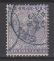 Belgique - N° 41 Oblitéré ° - 1883 Léopold II