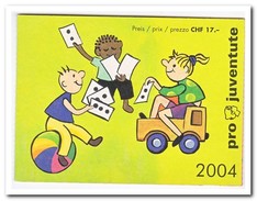 Pro Juventute 2004, Gestempeld USED, Booklet - Markenheftchen