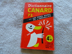 Dictionnaire CANARD 72 - Dictionnaires