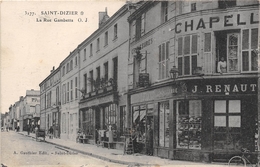 52-SAINT-DIZIER- LA RUE GAMBETTA - Saint Dizier