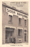 52-SAINT-DIZIER- ANDRE DAUGE ET FILS, EAUX GAZEUSES ET MINERALES VIS FINS ET CHAMPAGNES  ( SODA BRAGARD ) - Saint Dizier