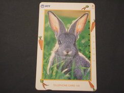 GIAPPONE - LEPRE - TELEPHON CARD USATA - Rabbits