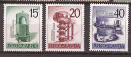 1960  927-29  KERNENERGIE ATOM JUGOSLAVIJA JUGOSLAWIEN MNH - Unused Stamps