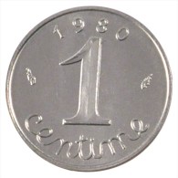 ** 1 CENT EPI 1980 FDC ** - 1 Centime