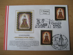 Österreich- Christkindl 30.11. 2001 - FDC - Christkindlbeleg Und SStp. Filzmoos - Lettres & Documents