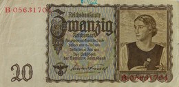 Allemagne - 20 Reichsmark - 1939 - 20 Reichsmark