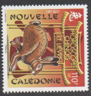 Nelle CALEDONIE -  Horoscope Chinois - Année Lunaire Chinoise Du Lièvren : Lièvre Et Idéogramme - - - Ungebraucht