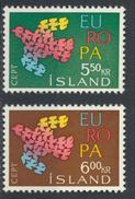 °°° ISLAND - Y&T N°311/12 - 1961 MNH °°° - Unused Stamps