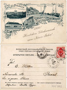 Gruss Aus  ARENSBURG  - Souvenir D' ARENSBOURG - Vues Multiples - Incunable -  1899 (96238) - Russland