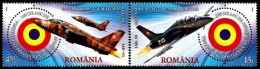 Romania - 2016 - Aviation Anniversaries - From Coanda To F-16 - Mint Stamp Set - Nuovi