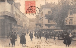 81-CASTRES- LA RUE HENRI IV - Castres